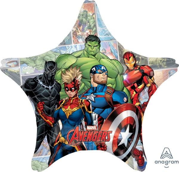 Avengers Star Foil Balloon