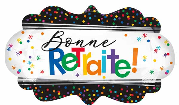 Bonne Retraite Ballon Supershape