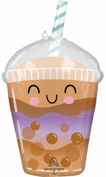 Boba Tea Supershape Balloon