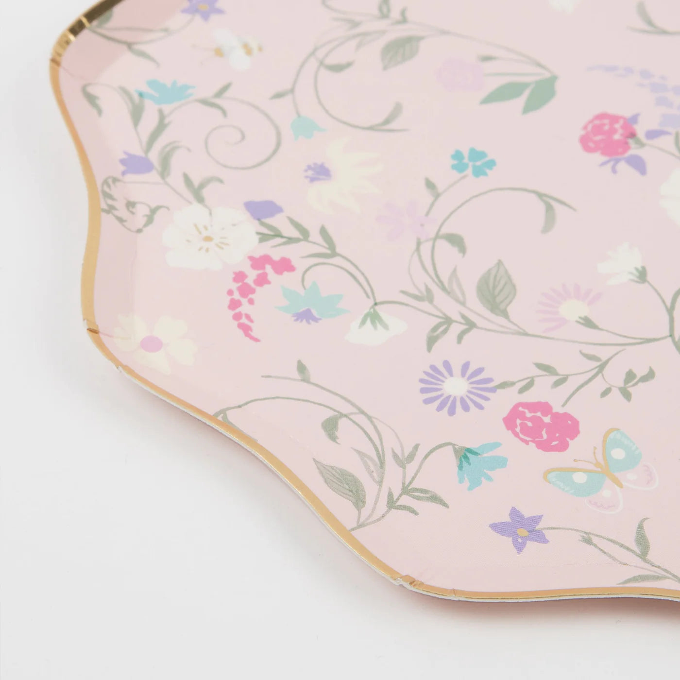 Ladurée Paris Floral Side Plates by Meri Meri