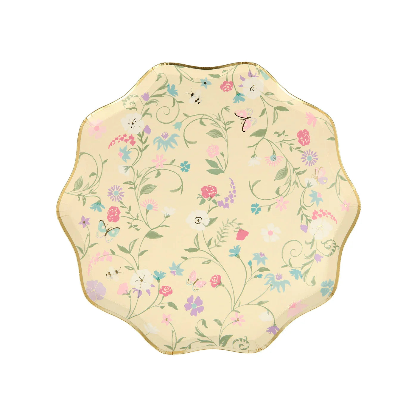 Ladurée Paris Floral Side Plates by Meri Meri