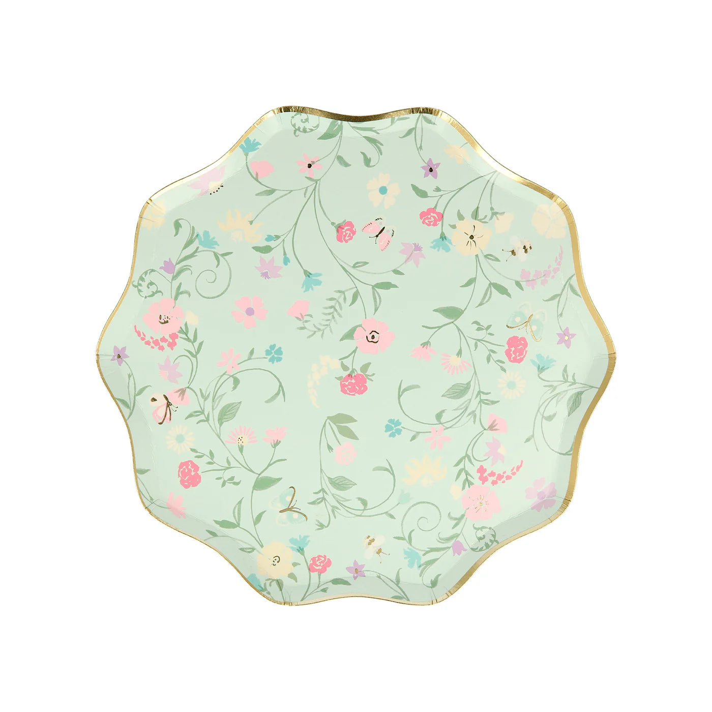 Ladurée Paris Floral Side Plates by Meri Meri