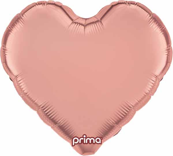Large Rose Gold Foil Heart 32"