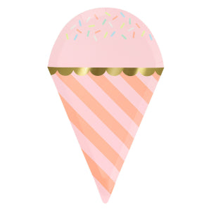 Ice Cream With Sprinkles Plates by Meri Meri
