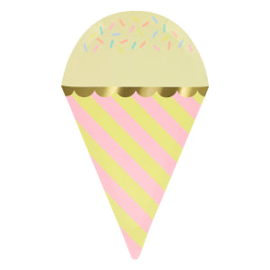 Ice Cream With Sprinkles Plates by Meri Meri