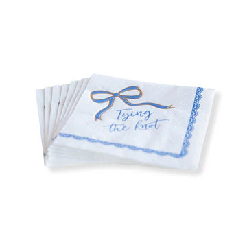 TYING THE KNOT COCKTAIL NAPKINS
