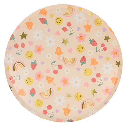 Happy Icons Dinner Plates by Meri Meri