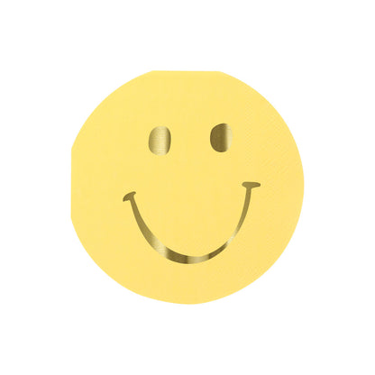 Happy Icons Shaped Napkins by Meri Meri