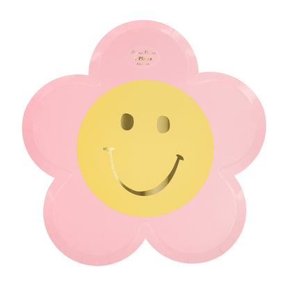 Happy Icons Flower Plates by Meri Meri