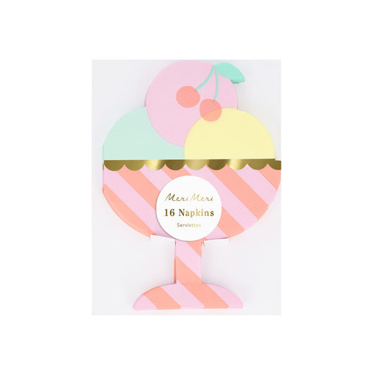 Ice Cream Sundae Napkins by Meri Meri