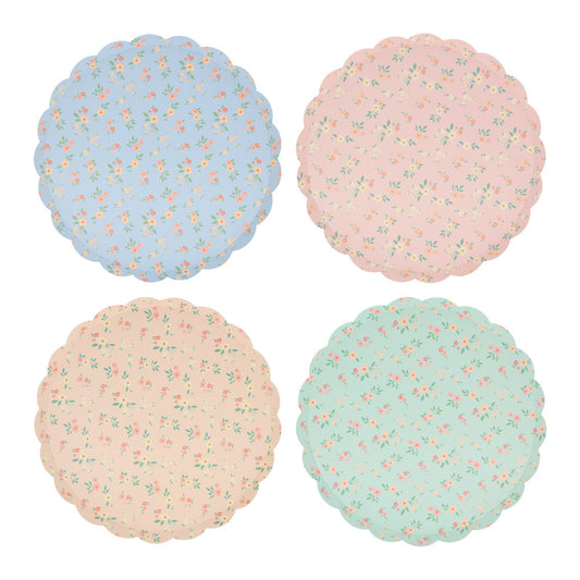 Vintage Ditsy Side Plates by Meri Meri