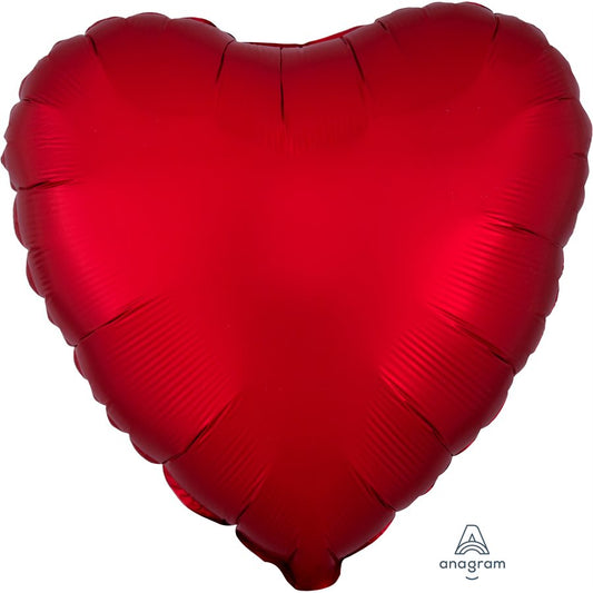 Red Sangria Heart Balloon
