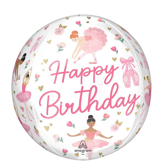 Ballerina Orbz Balloon