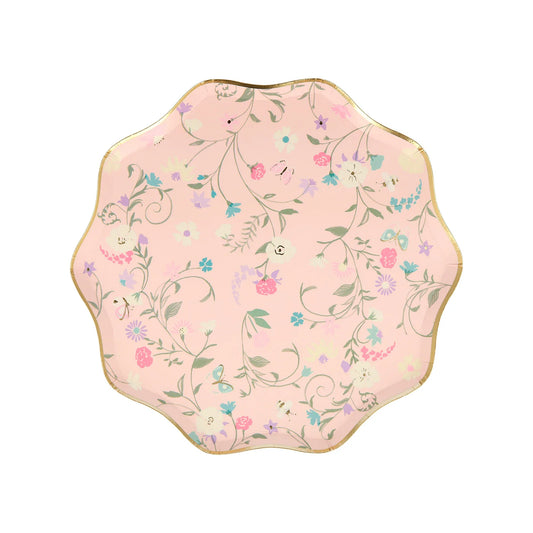 Ladurée Paris Floral Side Plates by Meri Meri