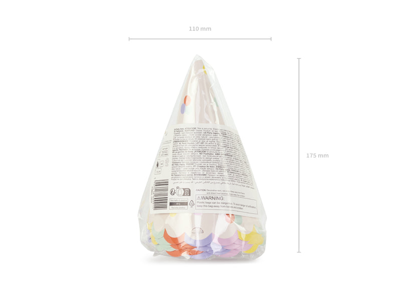 Hats Confetti - Assorted Colours