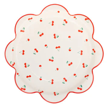 CHERRIES SCATTERED PLATE