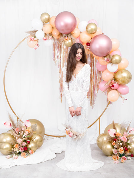 Party curtain - heather