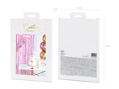 Party curtain - heather