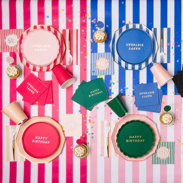 HAUTE PINK SIGNATURE HAPPY BIRTHDAY SMALL PLATES Regular price