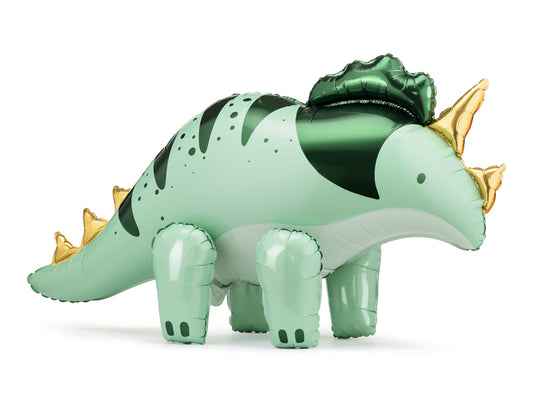 Triceratops Foil Balloon Green