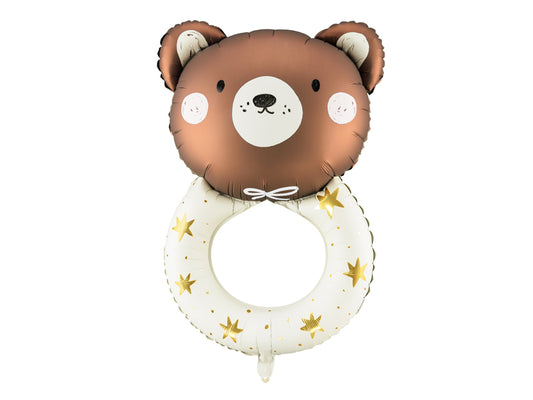 Teddy Bear Rattle Balloon