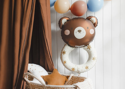 Teddy Bear Rattle Balloon