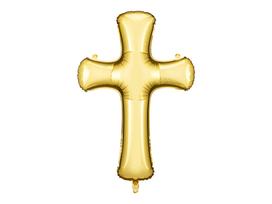 Gold Cross Balloon