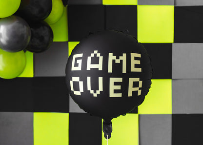 Game Over Foil Balloon