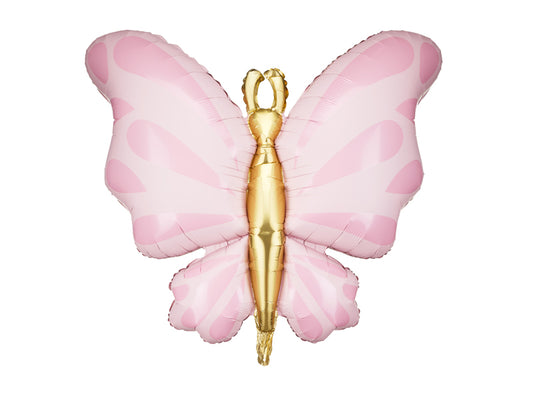 Pink Butterfly Foil Balloon