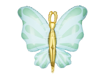 Pastel Green Butterfly Foil Balloon