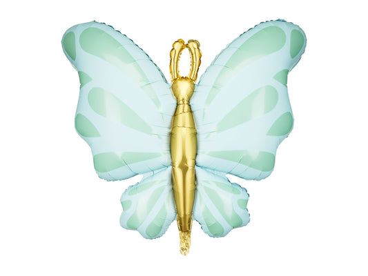 Pastel Green Butterfly Foil Balloon