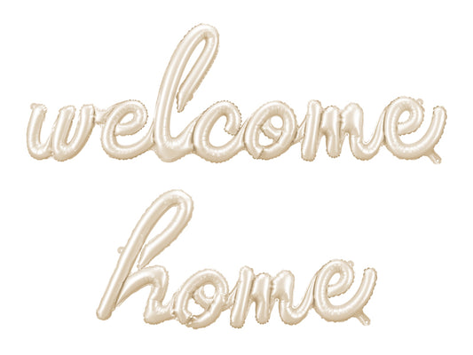 Welcome Home Banner Balloons