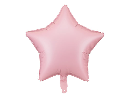Pastel Pink Foil Star