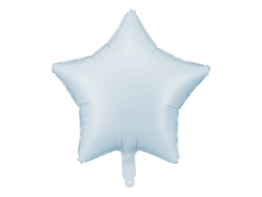 Pastel Blue Foil Star