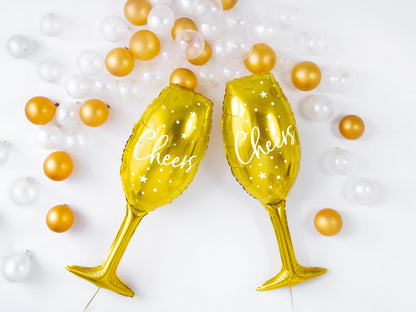 Cheers Champagne Glass Balloon