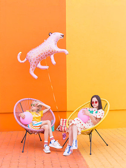 Pink Leopard Balloon