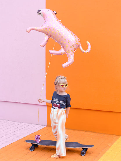 Pink Leopard Balloon
