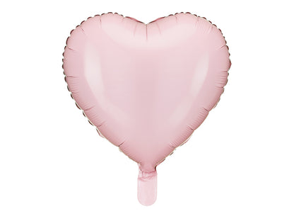 Light Pink Foil Heart