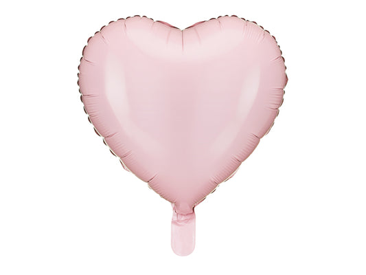 Light Pink Foil Heart