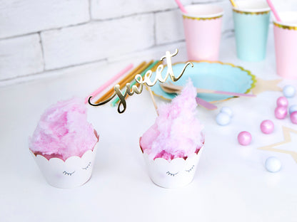 Cupcake Unicorn Wrappers