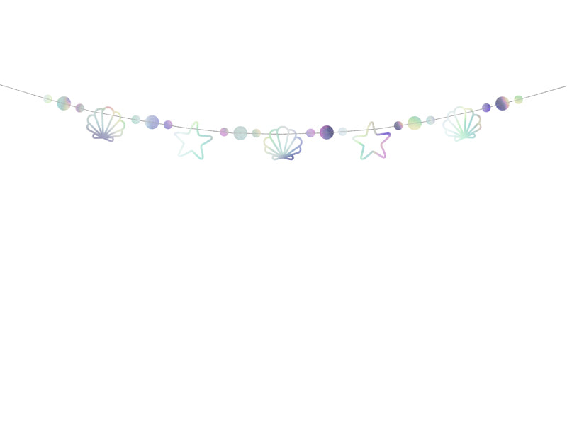 Garland Mermaid - iridescent - 1.65m