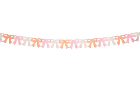 Paper Garland Bow Banner