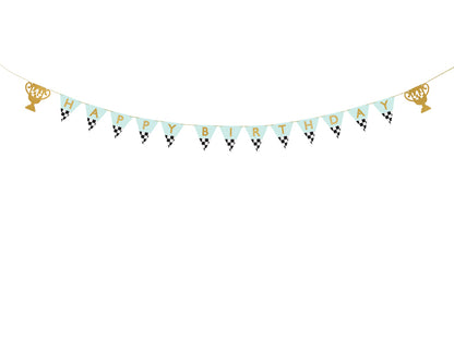 Banner Happy Birthday Trophy Cup - 2.5 m - Assorted Colours