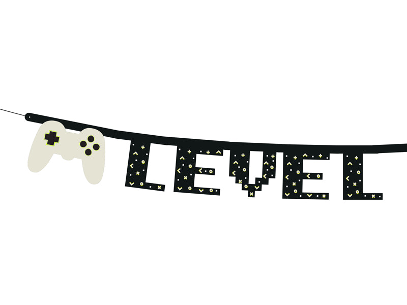 Banner Level up - 2.5 m - Assorted Colours