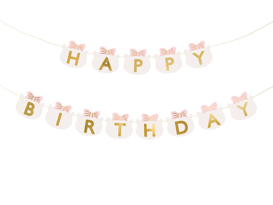 Banner Happy Birthday Cats