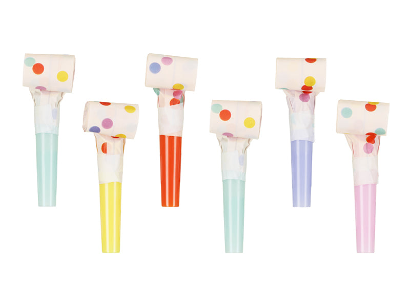 Paper whistles Confetti - Assorted Colours
