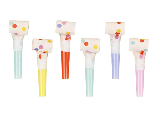 Paper whistles Confetti - Assorted Colours