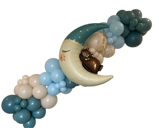 Teddy on the Moon Blue DIY Kit