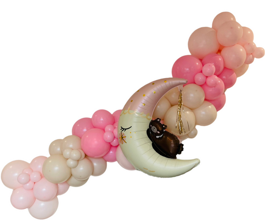 Teddy on the Moon Pink DIY Kit