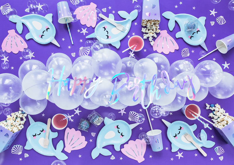 Confetti Narwhal - iridescent - 23g